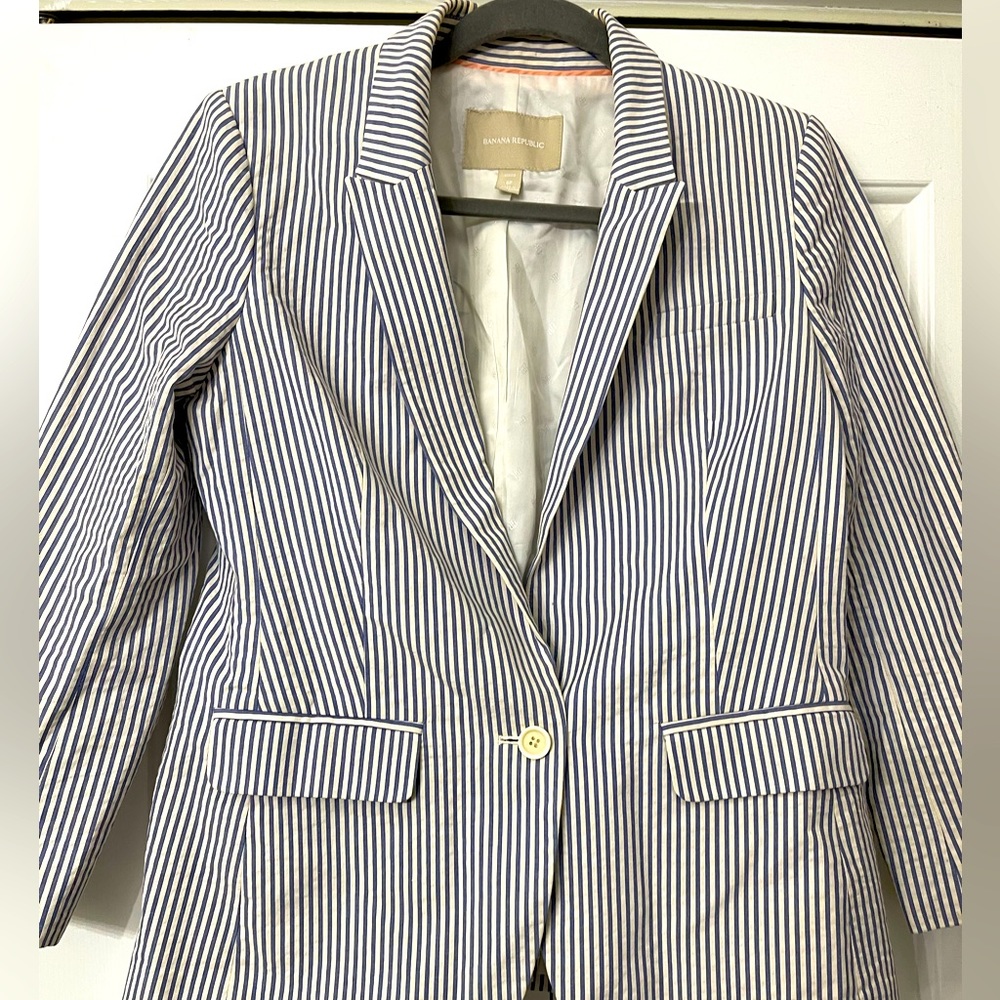 Banana Republic | Striped Blazer